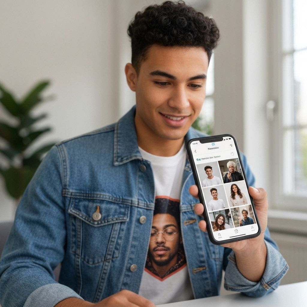 マッチングアプリ登録直前――プロフィール写真をどう組むか